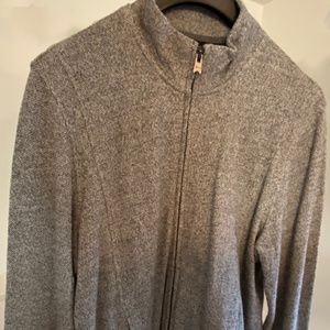 Marc Anthony Luxury Zip-Up Sweater Jacket Size: XL